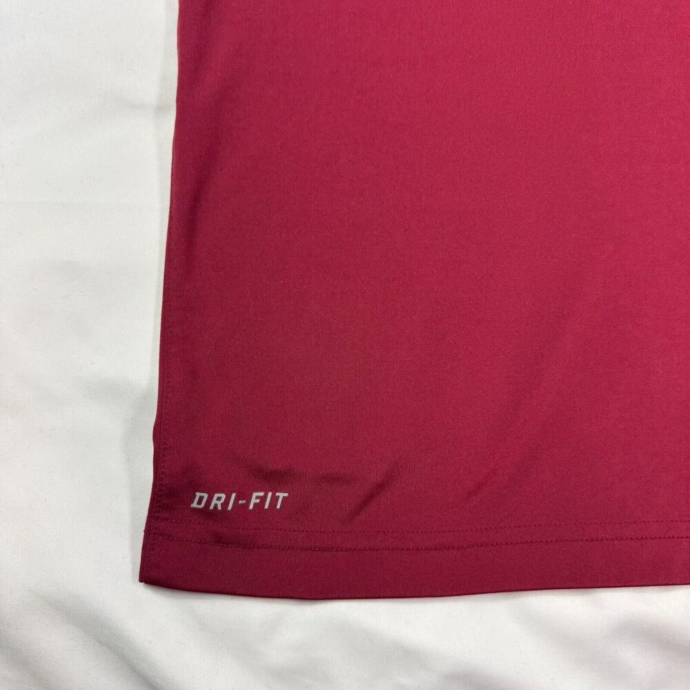 FSU Florida State Seminoles Nike Golf Performance Dri Fit Polo Shirt Logo Large - Picture 4 of 7